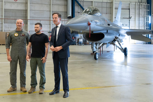 Denmark & Netherlands To Pledge F-16 Fighter Jets To Ukraine As Zelensky Pays A Visit