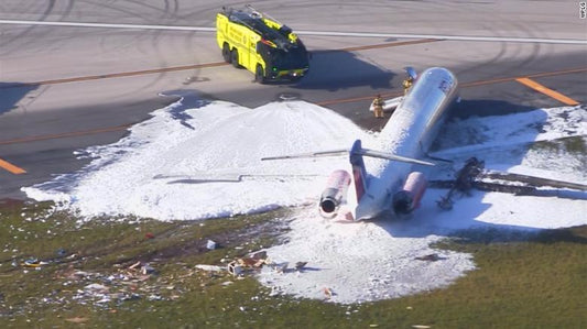 3 Hospitalized After Commercial Plane Landing Gear Collapsed at Miami International Airport