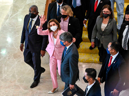 China Exercises Military Maneuvers As Pelosi Arrives At Taiwan