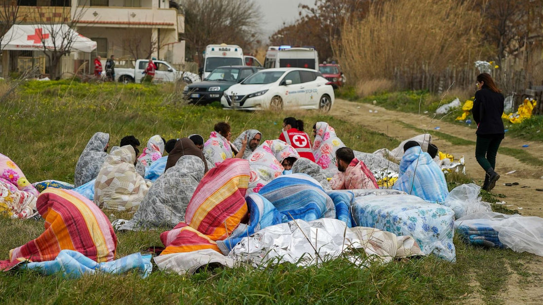 At Least 59 Dead & 81 Rescued As Wooden Boat Carrying Migrants Smashes Into Rocks Off The Coast Of Italy